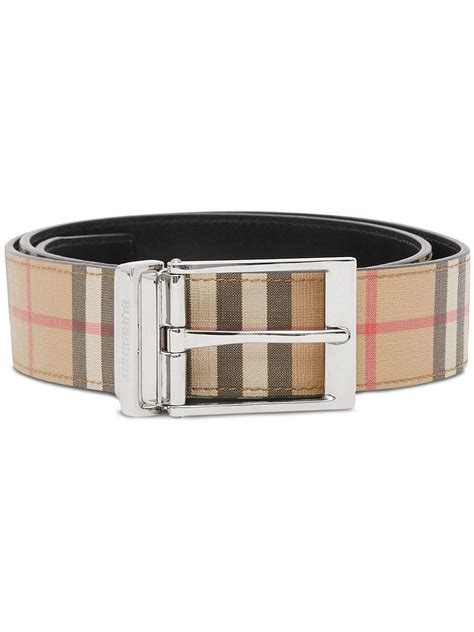 shorten burberry belt|Reversible Check B Cut Belt in Snug/black .